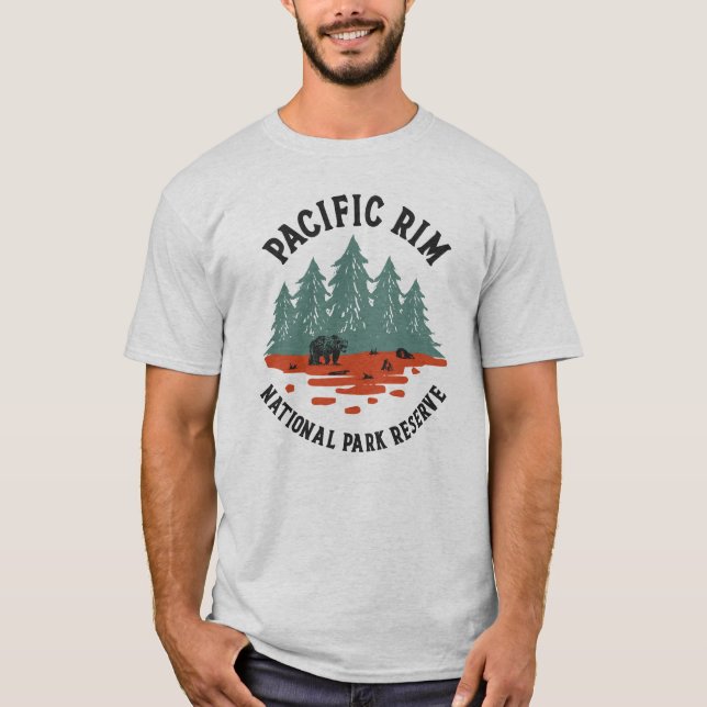 Pacific Rim National Park Reserve Adventures T-Shirt (Front)