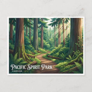 Pacific Spirit Regional Park Vancouver Canada Postcard