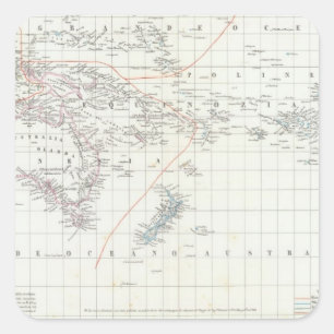 Pacific Square Sticker