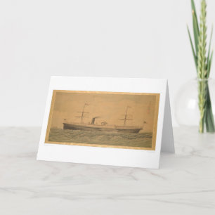 Pacific Steamship Sacramento (1607A) Card
