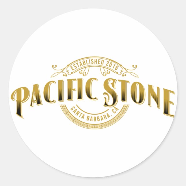 Pacific Stone Sticker (Front)