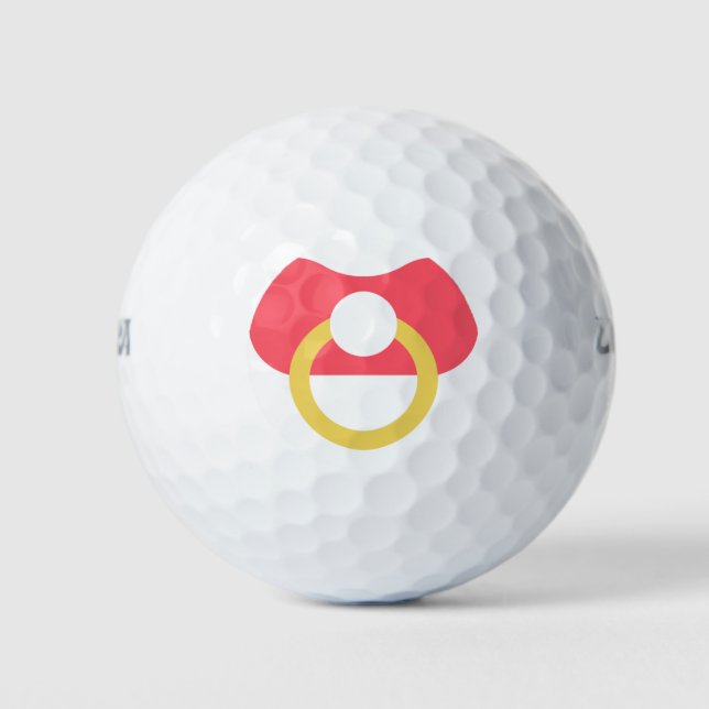 pacifier-2 golf balls (Front)