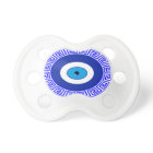 Pacifier-evil eye greek symbol