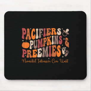 Pacifiers Pumpkins Preemies Nicu Nurse Halloween N Mouse Pad