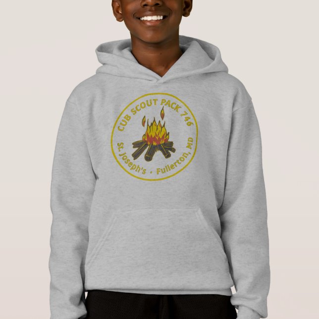 Pack 746 Kids Hoodie (Front)