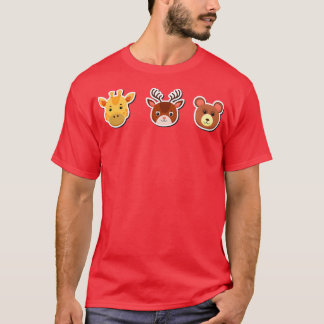 Pack Animal Crocs Jibbitz 3Pack Animal 2 T-Shirt