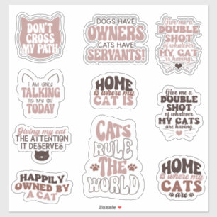 pack cat cute groovy motivational quote funny