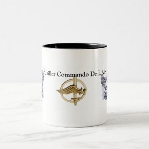 Pack Commando of the air Two-Tone Coffee Mug
