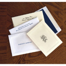 Pack de 25 cartes à notes pliées à bordure à trois