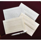 Pack de 25 grandes cartes à notes pliées doubles