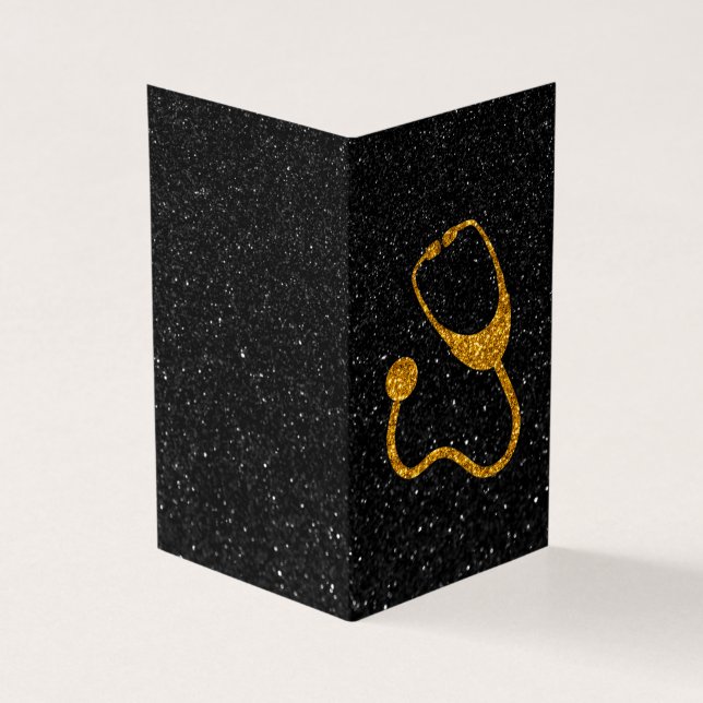 Pack de 25 Parties scintillant Graduation Stethosc (Outside)