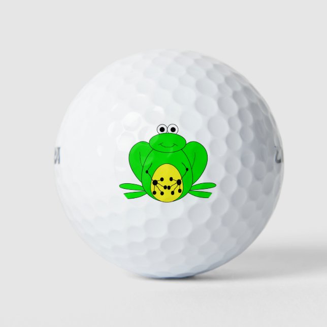 Pack de grenouilles de balles de golf (Devant)