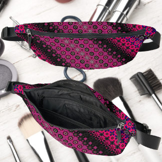 Pack Fanny Motif Hot Pink Abstrait