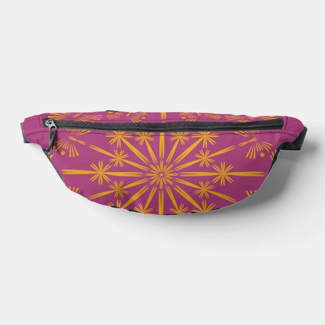 Pack Fanny Retro Mandala Boysenberry (Poser)