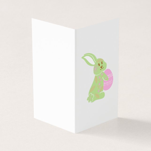 Pack lapin de Pâques de 25 Mini Cartes (Outside)