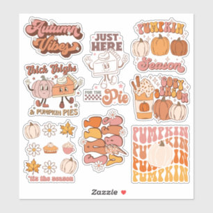 Pack of Retro Fall and Thanksgiving Designs