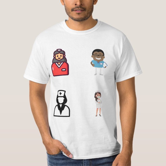  Pack - Ostomy Nurse T-Shirt (Front)