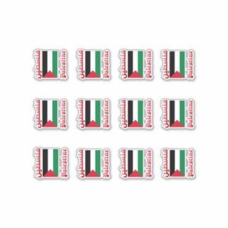 [Pack] Palestine Flag Arabic & English فلسطين 