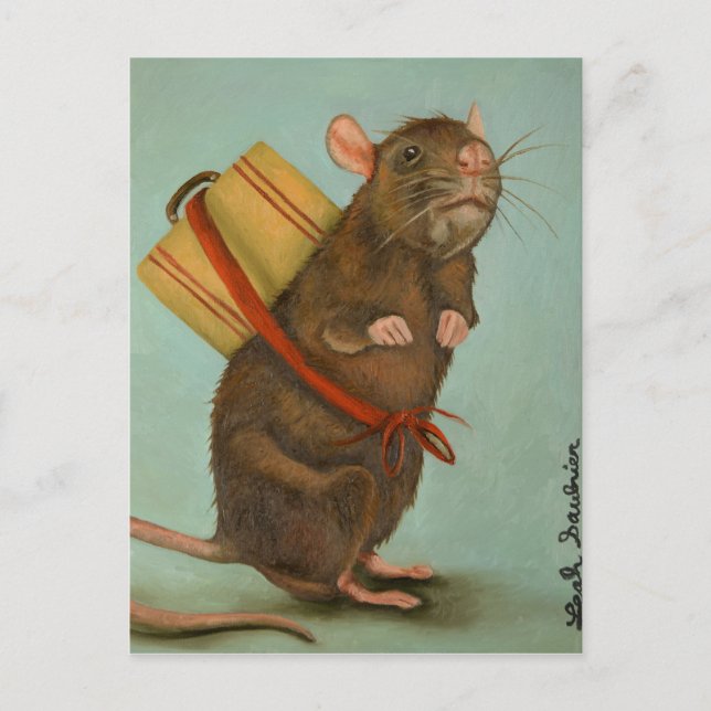 Pack Rat Postcard (Front)