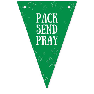 Pack Send Pray Bunting Banner