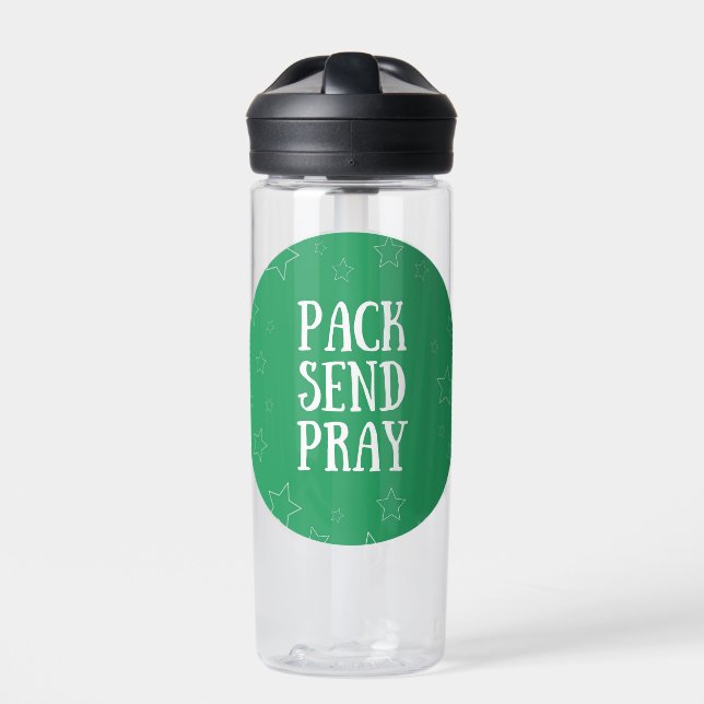 Pack Send Pray Water Bottle (Front)