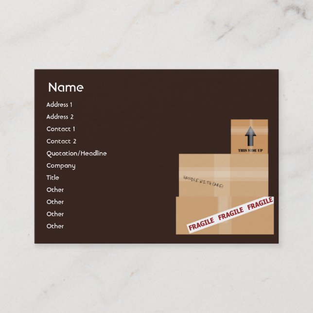 Packages - Chubby Business Card (Front)