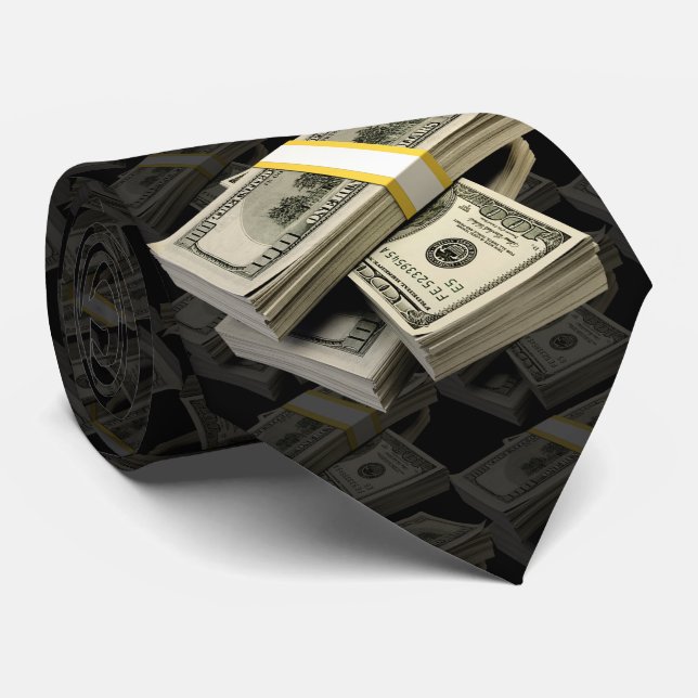 Packages with 100 dollars tie (Rolled)