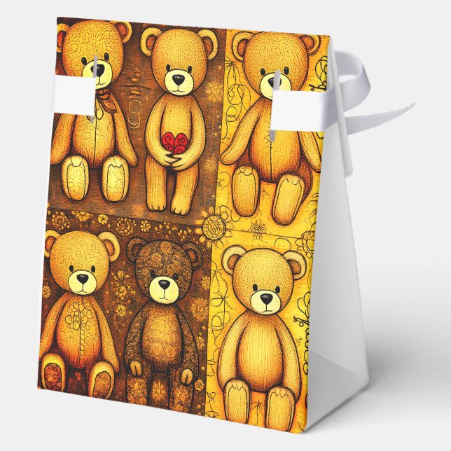 packaging favor box (Back)