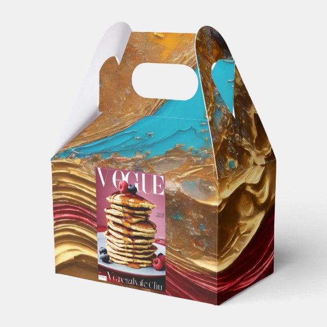 packaging materiyal favor box (Front Side)