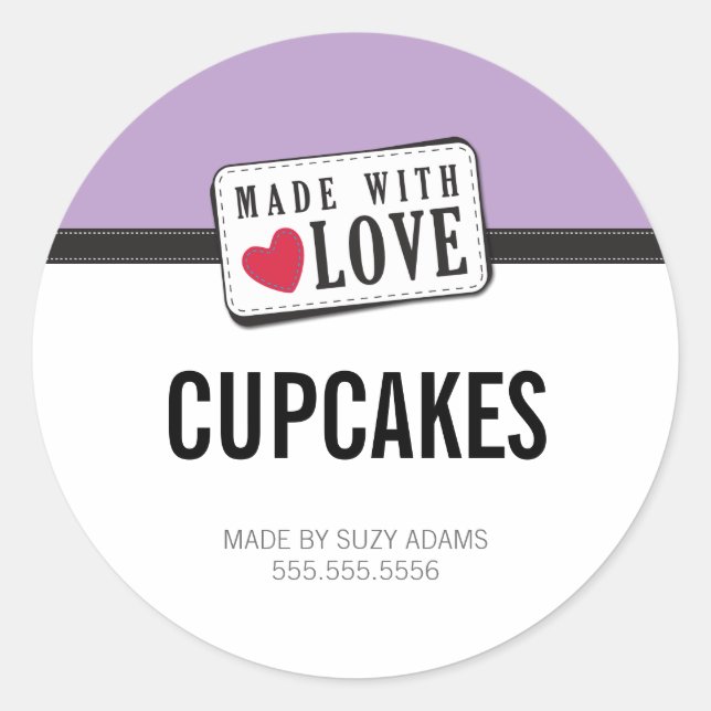 PACKAGING PRODUCT LABEL :: made with love 4 (Front)