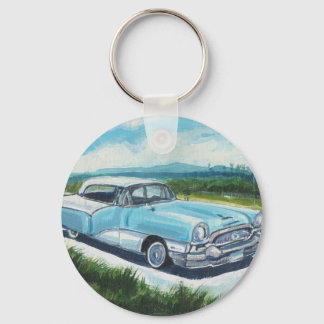 packard blue keychain