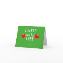 Packed with Love Note Card