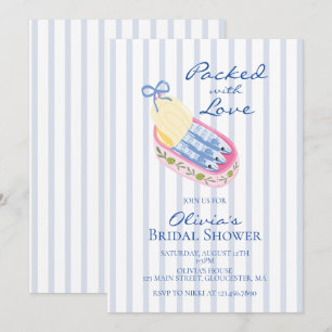 Packed with Love Sardines Bridal Shower Invitation