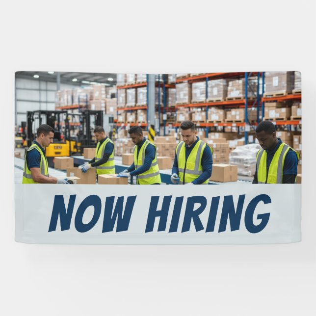 Packers & Shippers MAINTENANT l'embauche bannière  (Horizontal)