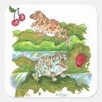 PacMan Frogs Chasing Fruit