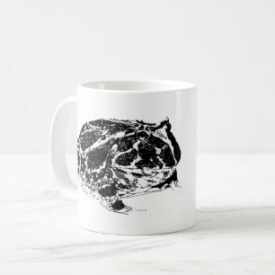 Pacman Mug Black and White