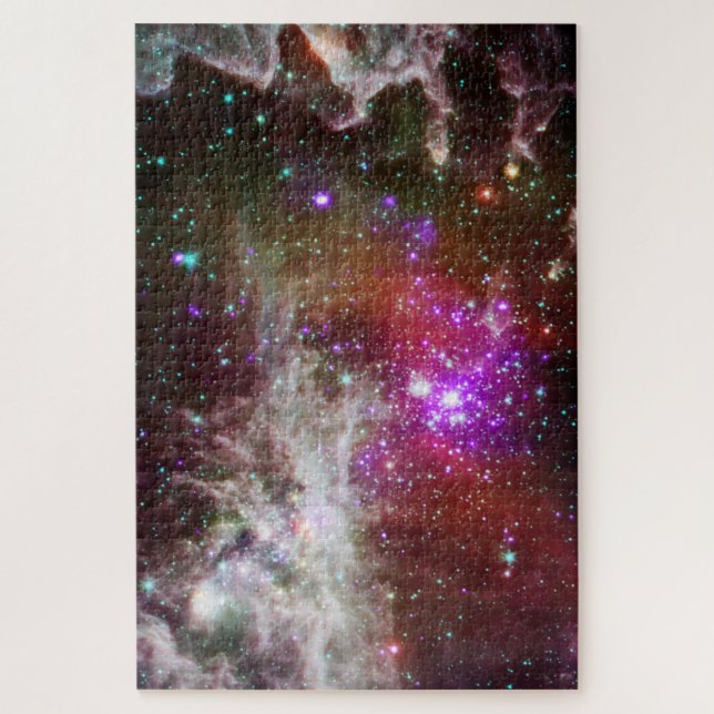 pacman nebula jigsaw puzzle (Vertical)