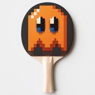 PacMan pixel art phantom Ping Pong Paddle