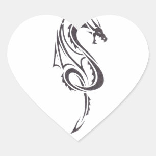 Pact Of The Dragon 2 Heart Sticker