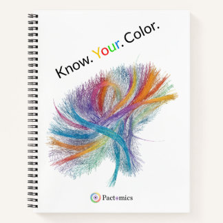 Pactomics. Know. Your. Colour. Notebook