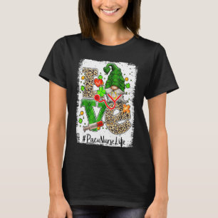 Pacu Nurse Love Gnome Nurse St Patrick's Day Party T-Shirt