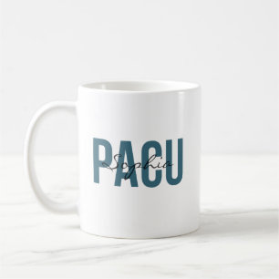 PACU Nurse Personalized Name Bold Typogrphy  Coffee Mug