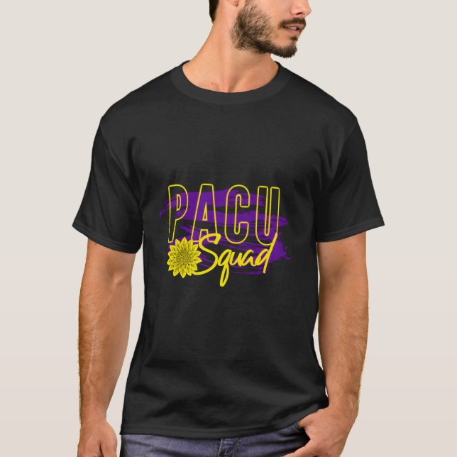 Pacu Squad Nurse Rn Nursing Accessories T-Shirt (Front)