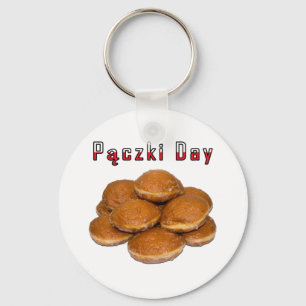 Paczki Day Keychain