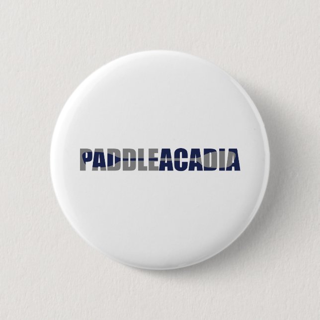 Paddle Acadia National Park Kayaking Maine 2 Inch Round Button (Front)