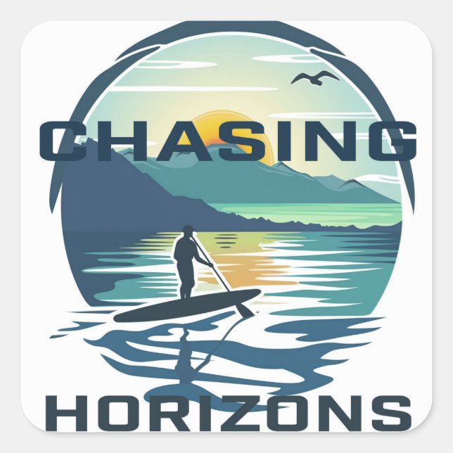 Paddle-board autocollant (Devant)