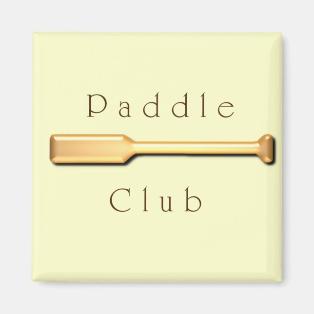 Paddle Club Magnet (Front)