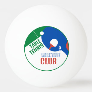 Paddle Design, Table Tennis Club, Ping Pong Ball