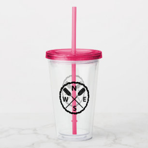 Paddle Explorer Design - Acrylic Tumbler