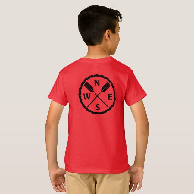 Paddle Explorer Design - T-Shirt (Back Full)